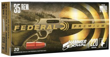 HammerDown Rifle, 35 Rem, 220 Grain, Bonded Soft Point, 1940 fps