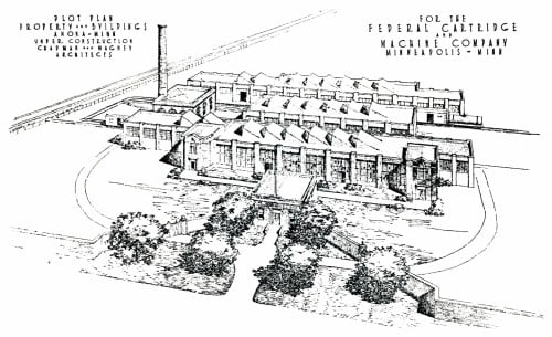 Original conception for the Federal plant in 1916