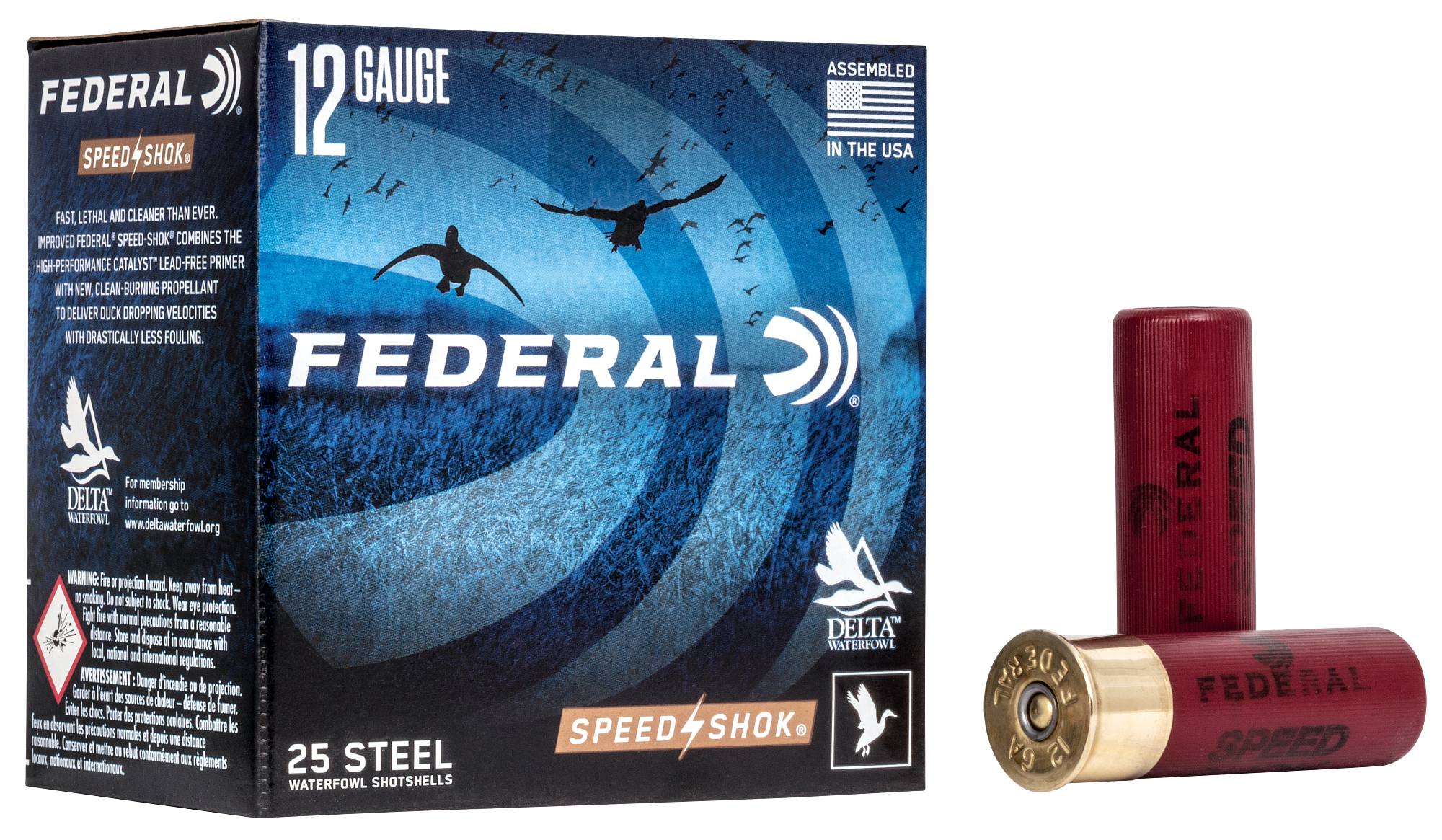 Federal Premium Speed-Shok, 12 Gauge, BBB Shot, 3 in, 1 1/8 oz, 1550 fps - $27.99 at Federal Premium