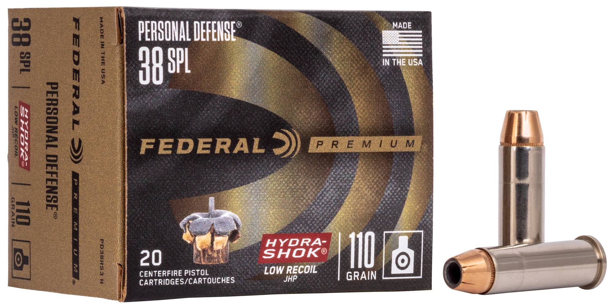 Personal Defense Hydra*Shok Low Recoil