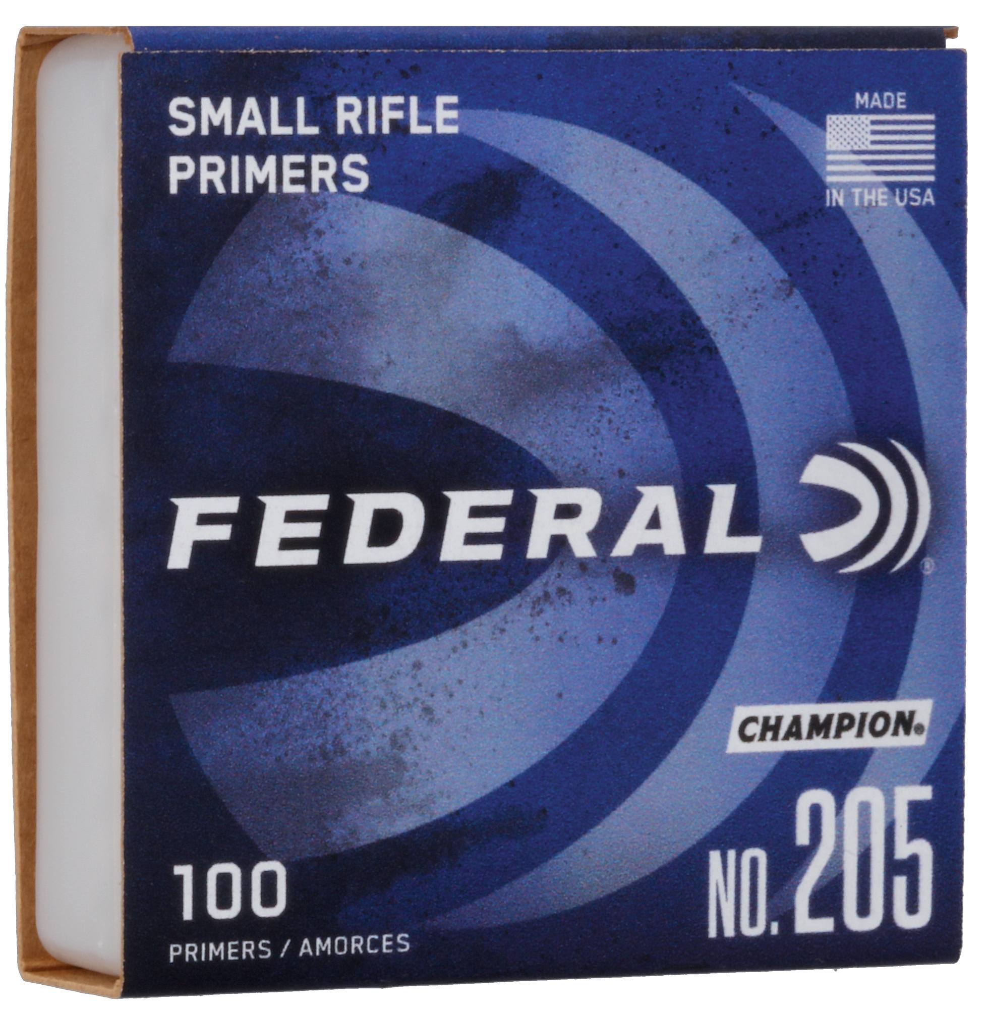 Federal small rifle primers #205