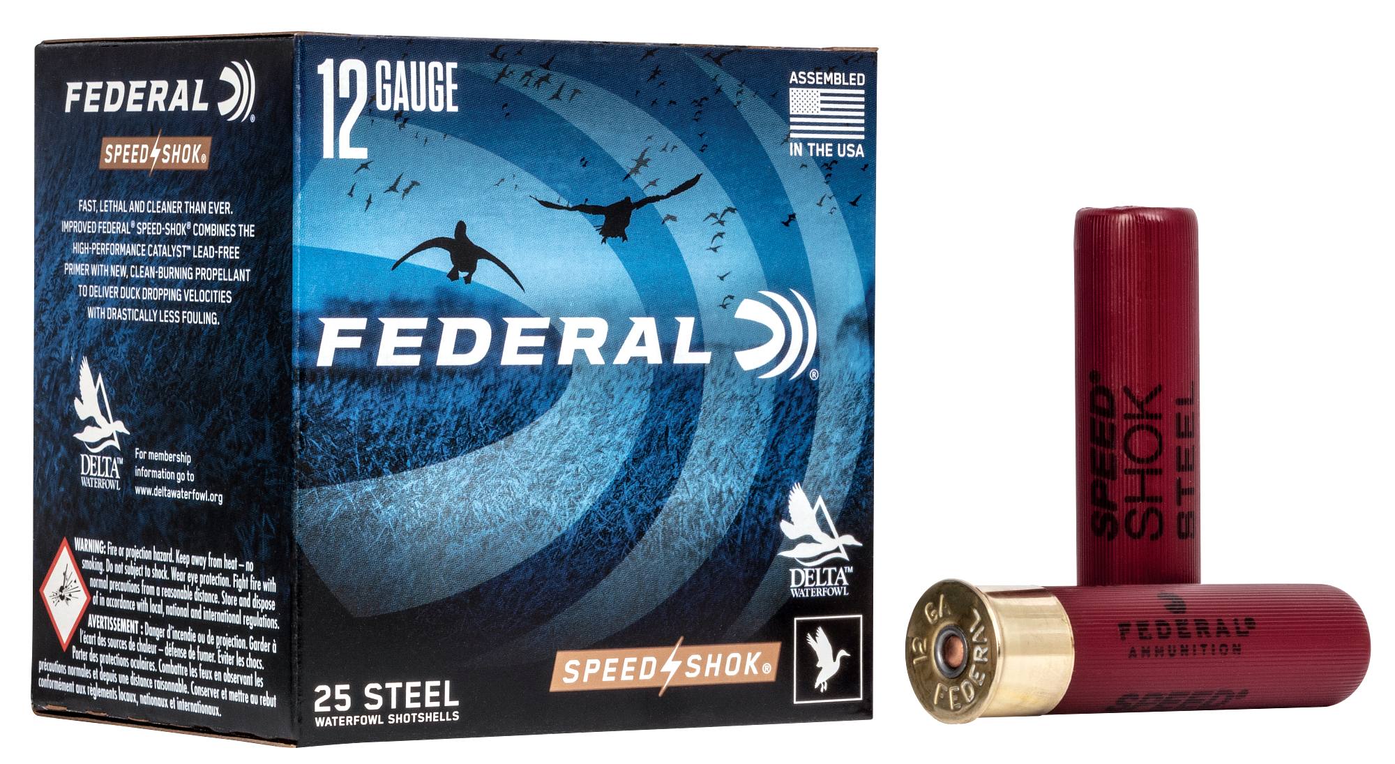 Federal Premium Speed-Shok, 12 Gauge, BBB Shot, 3-1/2 in, 1 3/8 oz, 1550 fps - $43.99 at Federal Premium