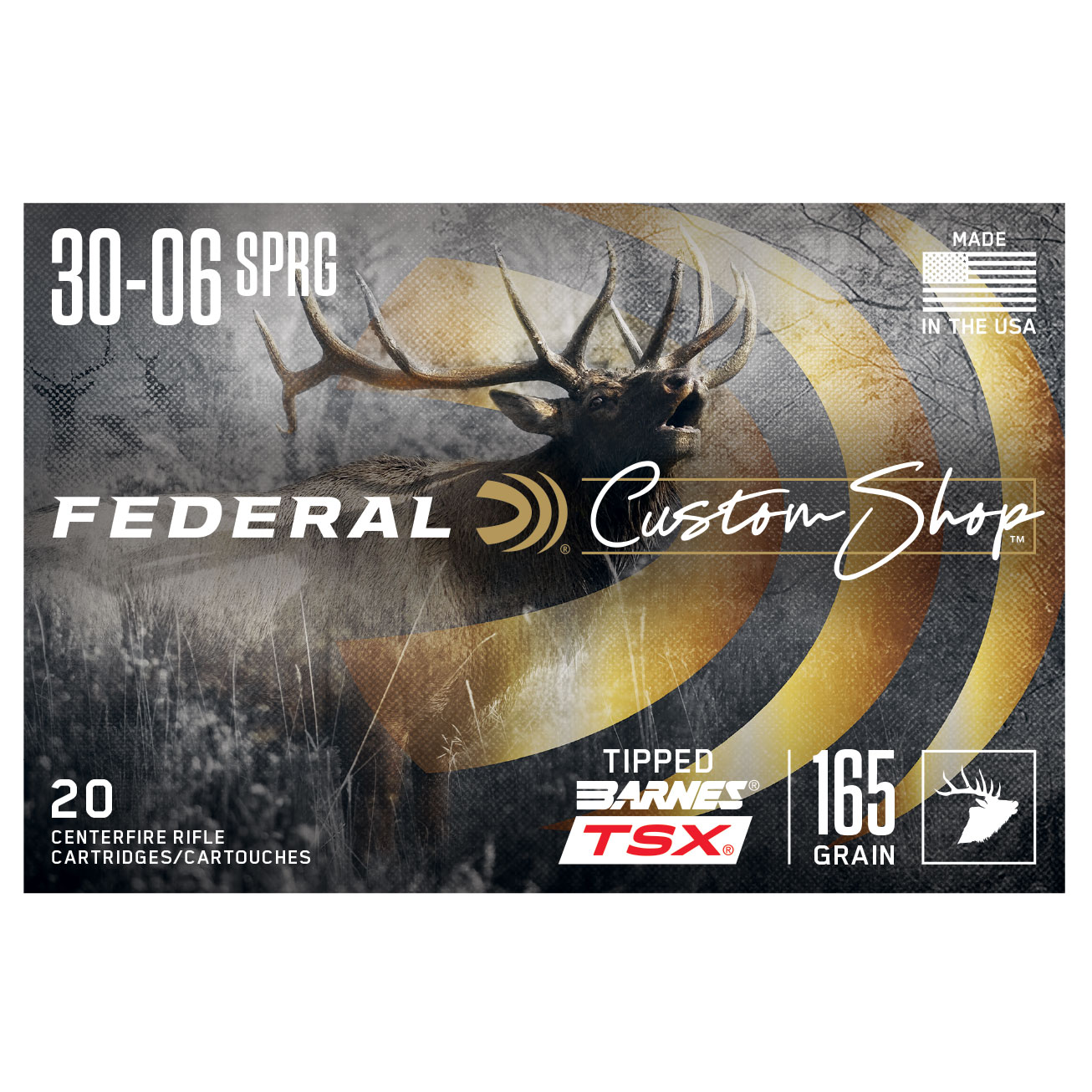 Custom Rifle Ammo 30-06 Sprg