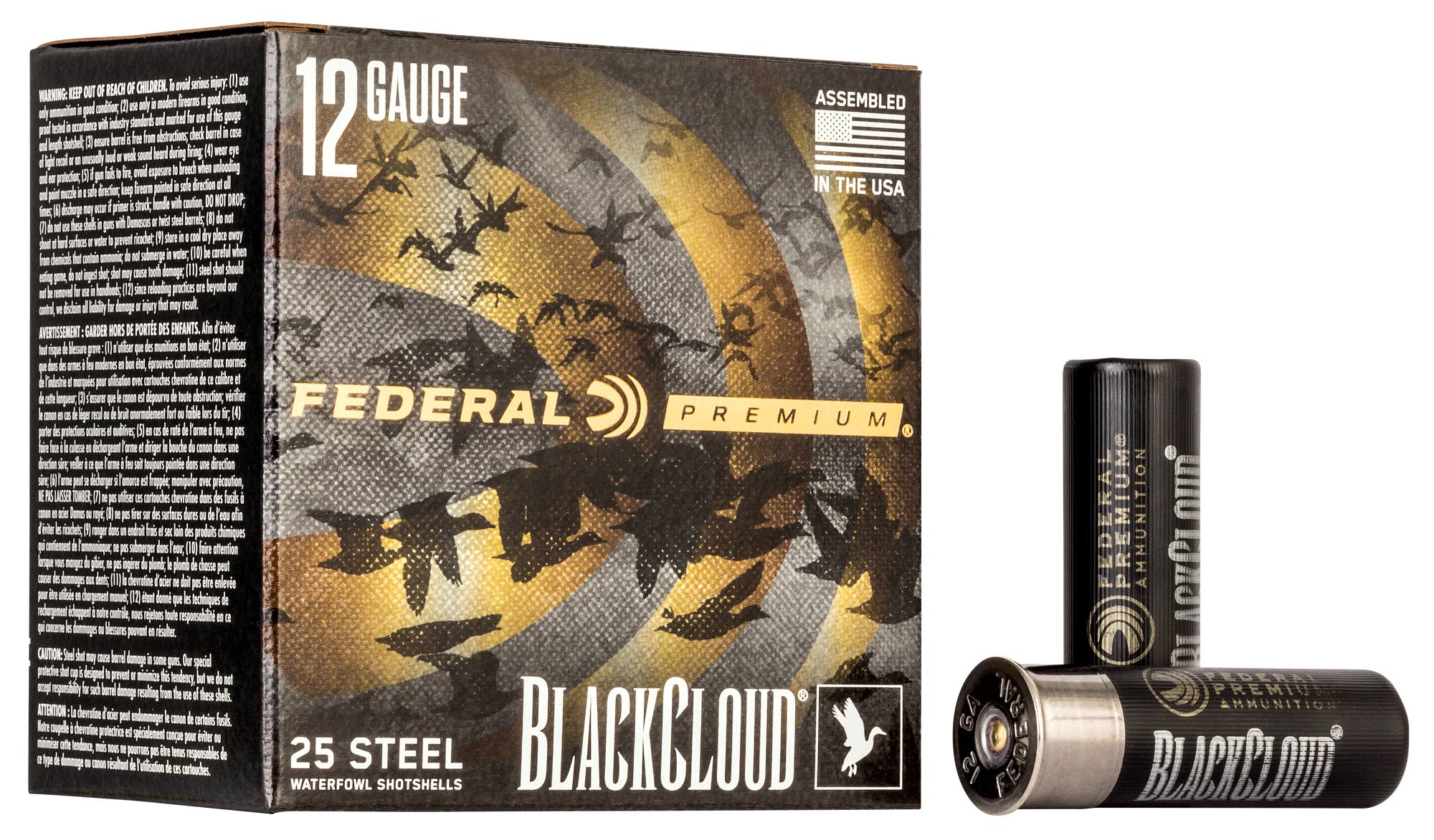 Black Cloud FS Steel, 12 Gauge, BB Shot, 3 in, 1 1/4 oz, 1450 fps