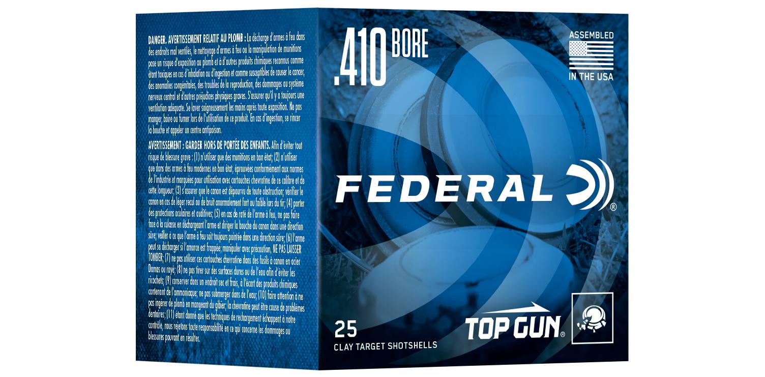 Top Gun, 410 Bore, 7.5 Shot, 2-1/2 in, 1/2 oz, 1330 fps