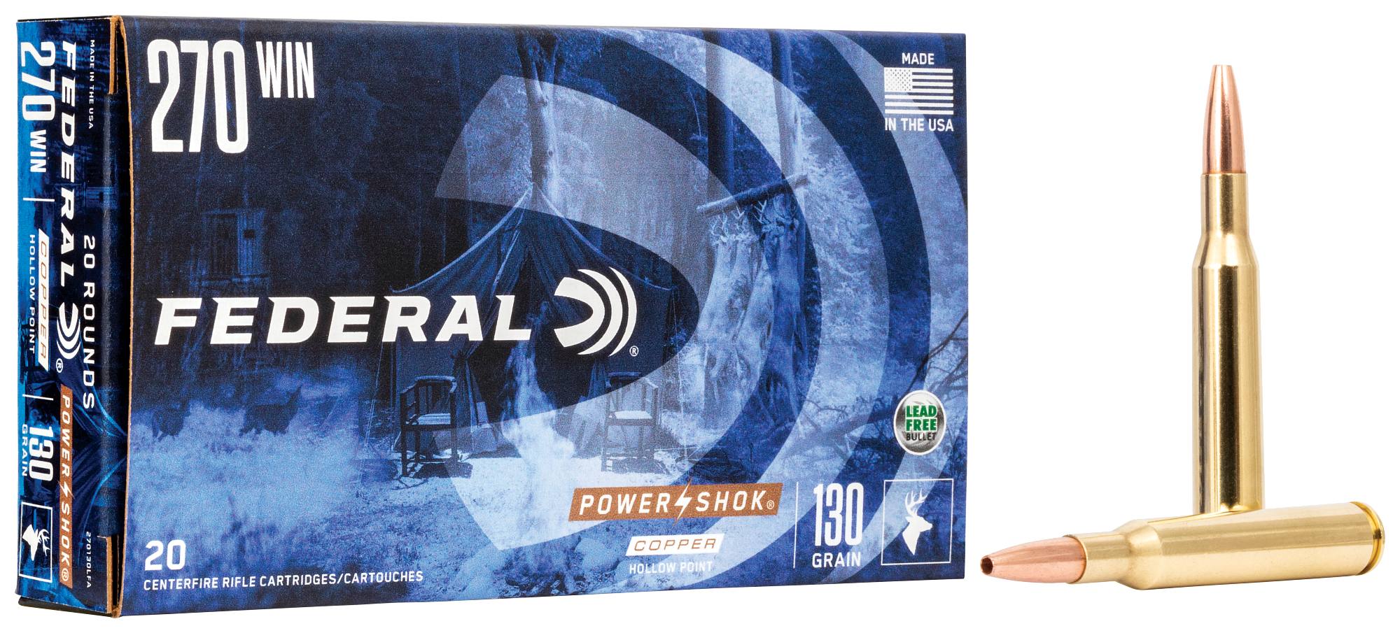 男性に人気！ Ammo Win 270 Rifle Copper Power-Shok Buy | 3060 Grain, 130 洋楽