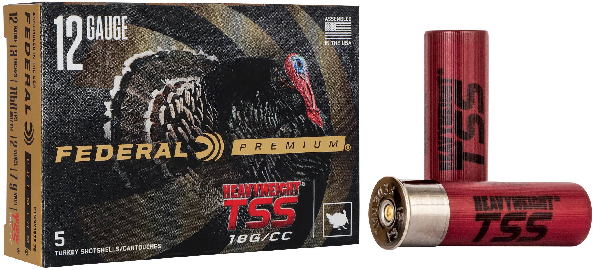 Buy Heavyweight TSS 12 Gauge Ammo | 7 and 9 Shot, 2 oz, 3in / 76mm Buy Heavyweight TSS 12 Gauge Ammo | 7 and 9 Shot, 2 oz, 3in / 76mm