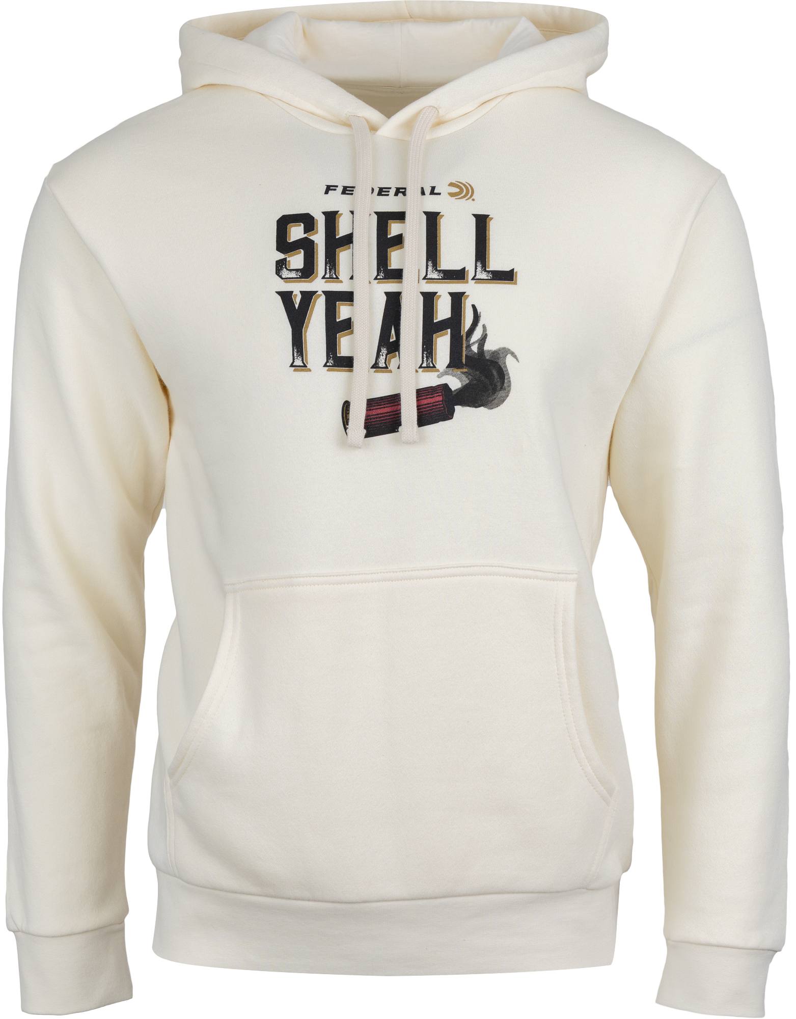 Federal Shell Yeah Hoodie, Cream, 3XL