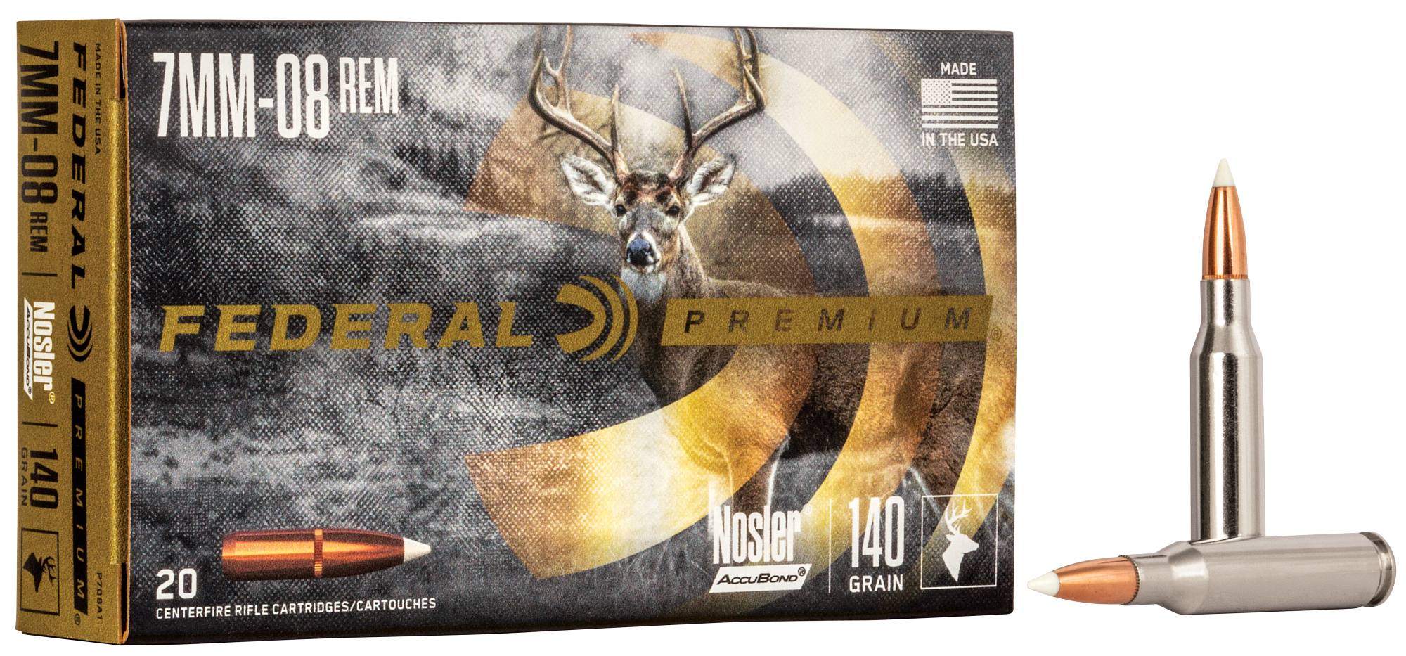 Image of Nosler Accubond 7mm-08 Rem 140 Grain
