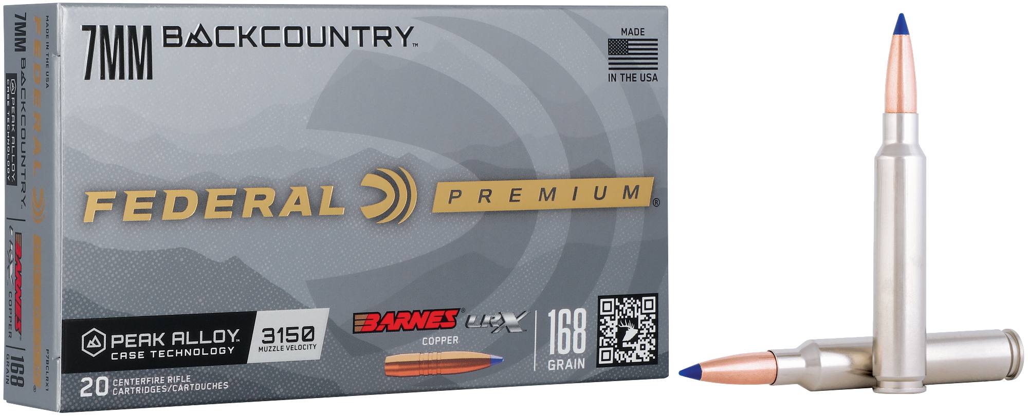 Image of Barnes LRX 7mm Backcountry 168 Grain